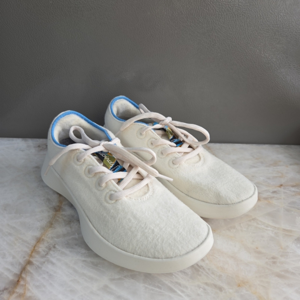 White fleece Sneaker By allbirds